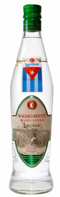 Legendario Aguardiente de Cana Natural