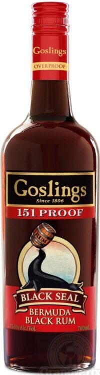Gosling's Black Seal 151 Proof