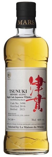 Mars 2016 Single Cask Tsunuki Shinsu Aging 2021 #3496