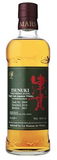 Mars 2016 Single Cask Tsunuki Yakushima Aging 2021 #2069