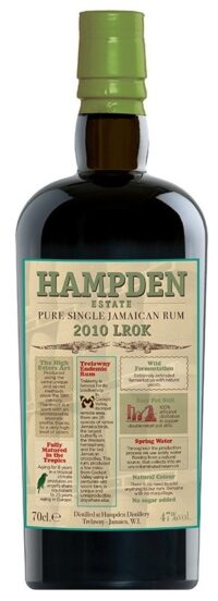 Hampden Estate Jamaican Rum LROK 2010