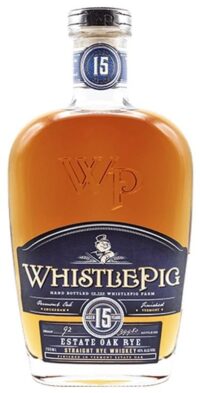 Whistle Pig 15YO Estate Oak Rye