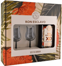 Ron Esclavo XO GiftBox + dwa kieliszki degustacyjne