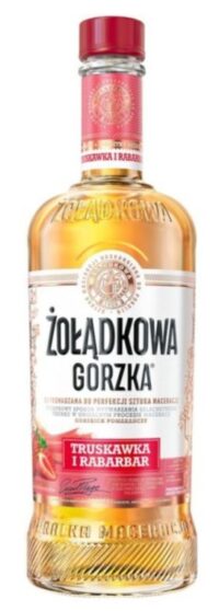zdjęcie produktu Żołądkowa Gorzka Truskawka z Rabarbarem