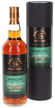 zdjęcie produktu Signatory Vintage Mortlach 10YO 2014 Small Batch Edition #15